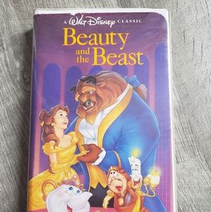 RARE Black Diamond Disney Beauty and the Beast VHS